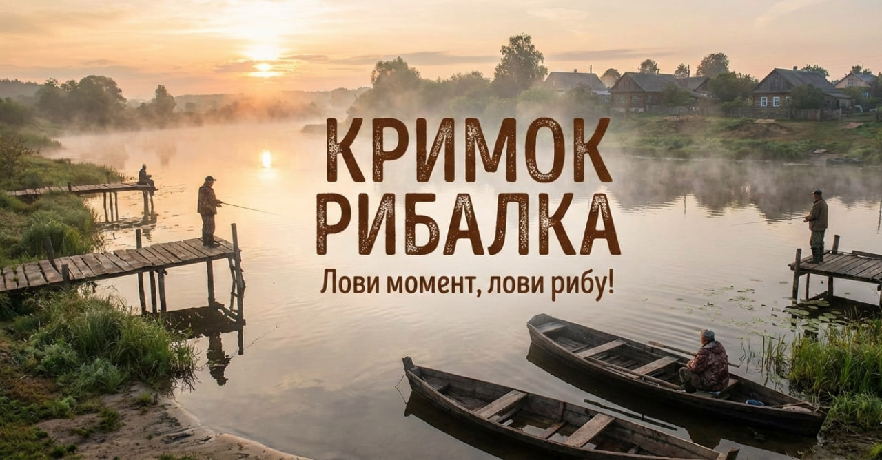  Кримок — рибалка Житомирська область: де клює насправді