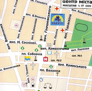 Карта м. Малин