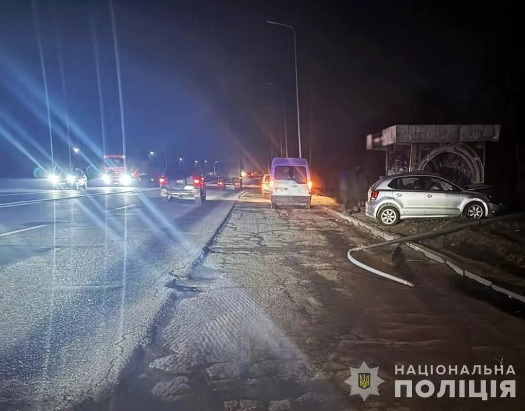 ДТП на Житомирщині: зіткнення двох авто призвело до травмування водія