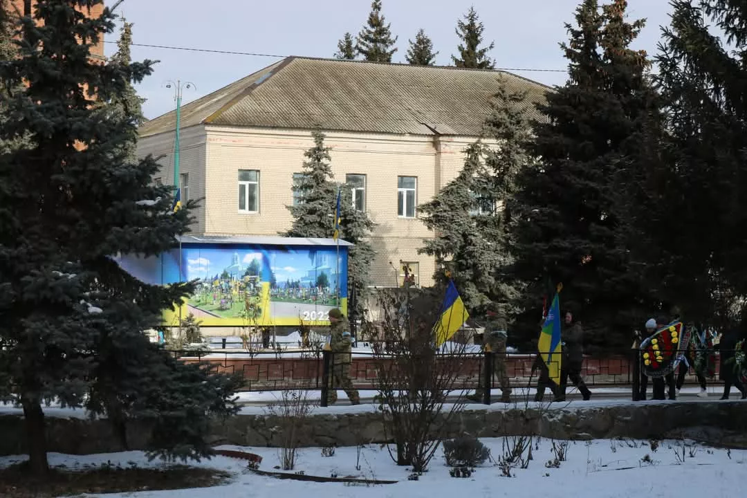 В Радомишлі прощалися з полеглим Героєм Юрієм Штирмером 