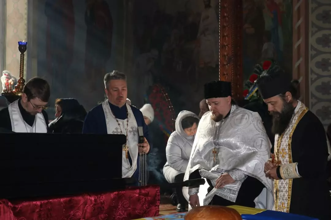 В Радомишлі прощалися з полеглим Героєм Юрієм Штирмером 