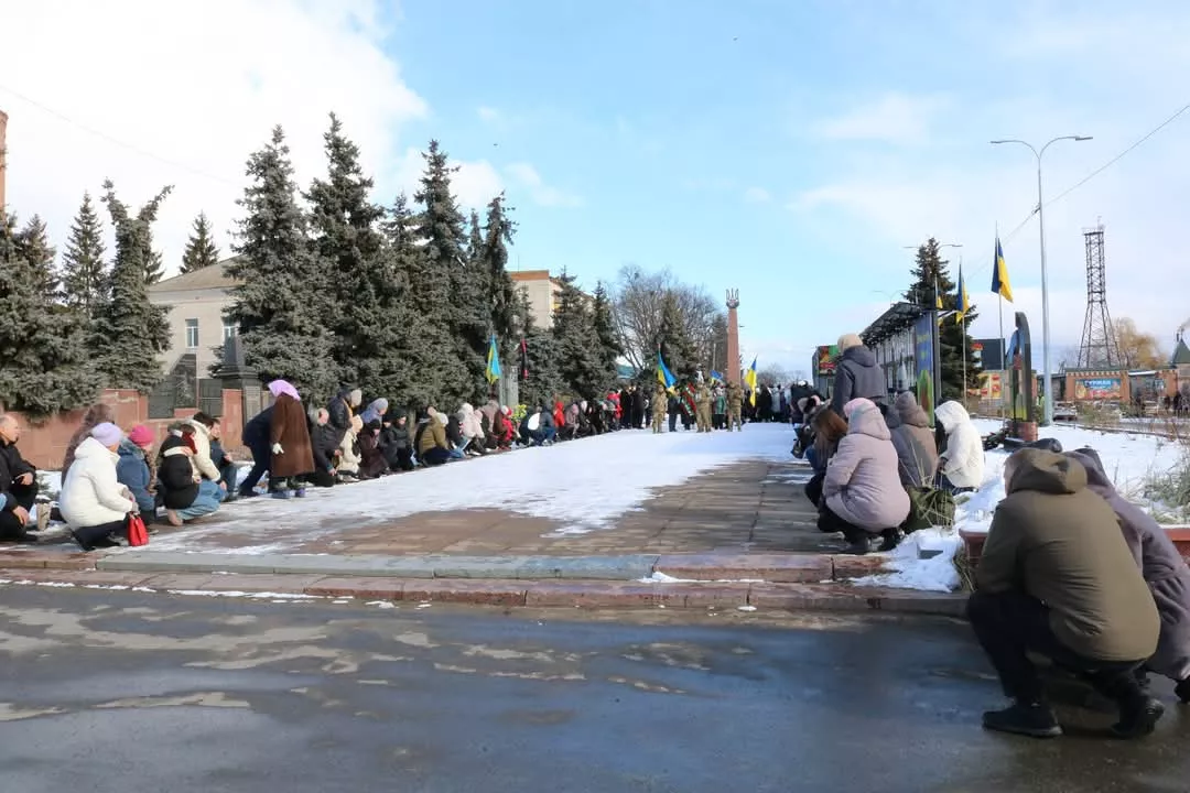 В Радомишлі прощалися з полеглим Героєм Юрієм Штирмером 