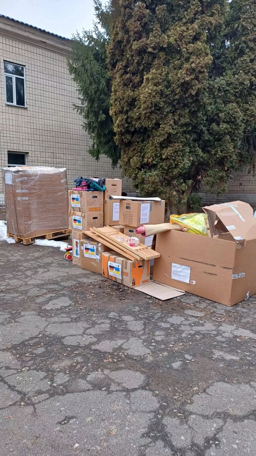 Радомишльська громада отримала гуманітарну допомогу від міжнародних партнерів