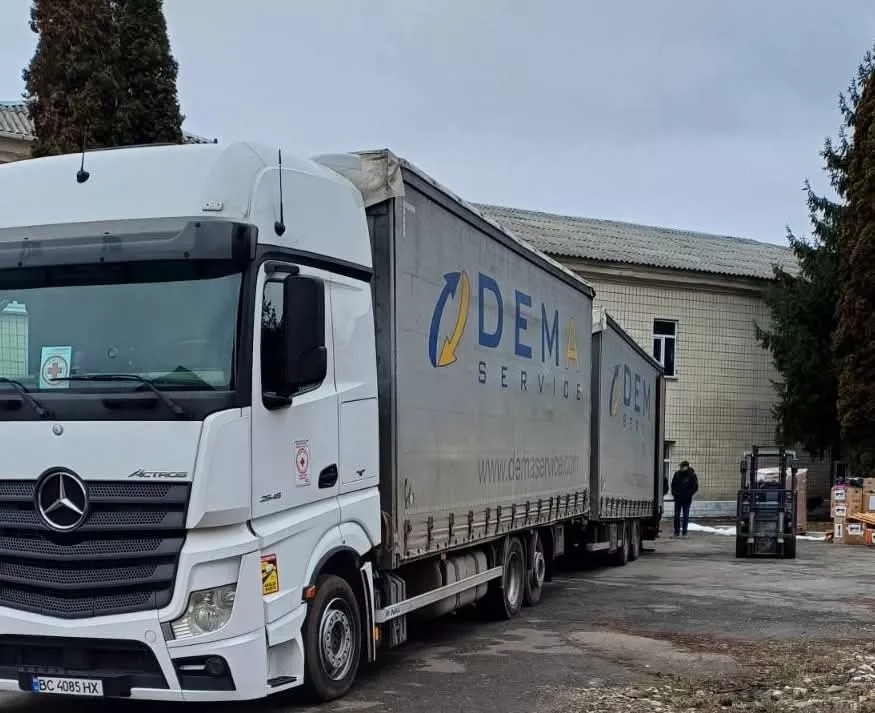 Радомишльська громада отримала гуманітарну допомогу від міжнародних партнерів