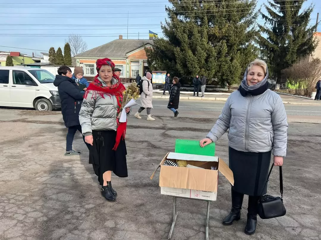 Благодійний ярмарок у Потіївці для підтримки ЗСУ