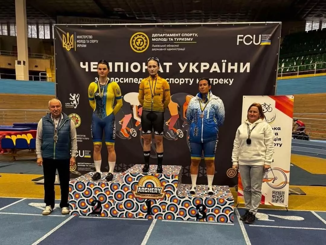 Радомишльські велосипедистки підкорили весняний Чемпіонат України на треку