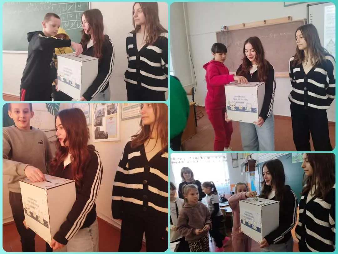Учні Радомишльського ліцею №1 подарували щастя чотирилапим друзям