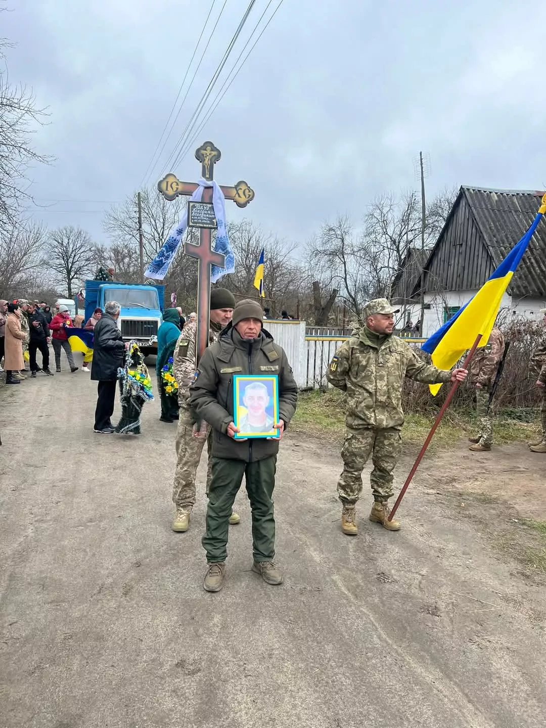 Потіївська громада прощалася з Героєм Володимиром Голубом