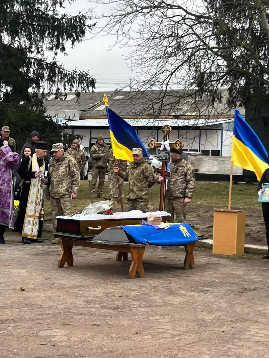 Потіївська громада прощалася з Героєм Володимиром Голубом
