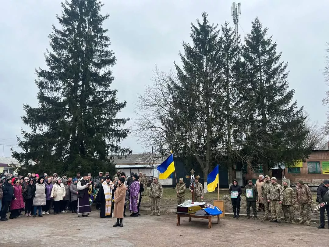 Потіївська громада прощалася з Героєм Володимиром Голубом