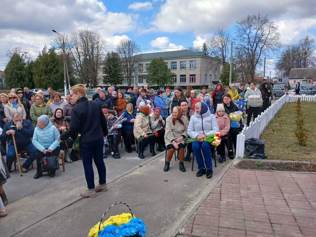 У Кочерові відкрили Алею Пам'яті загиблим захисникам України