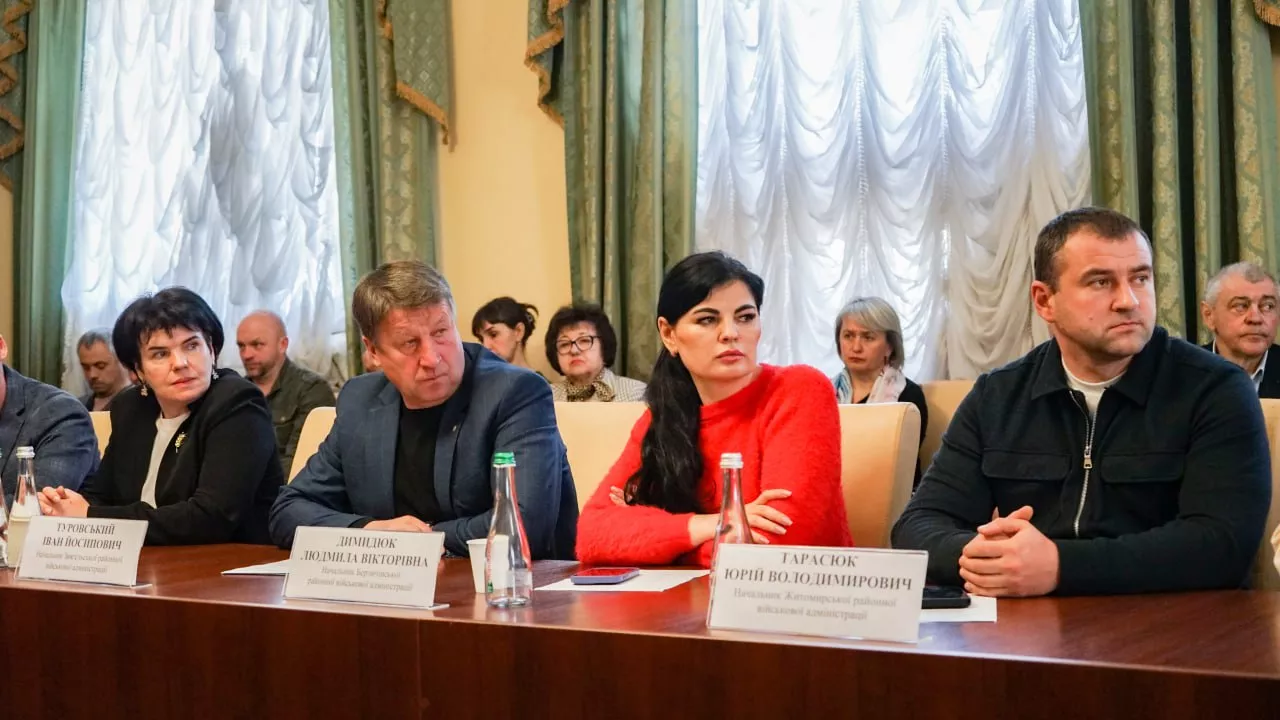 На Житомирщині провели нараду щодо реалізації Стратегії ветеранської політики