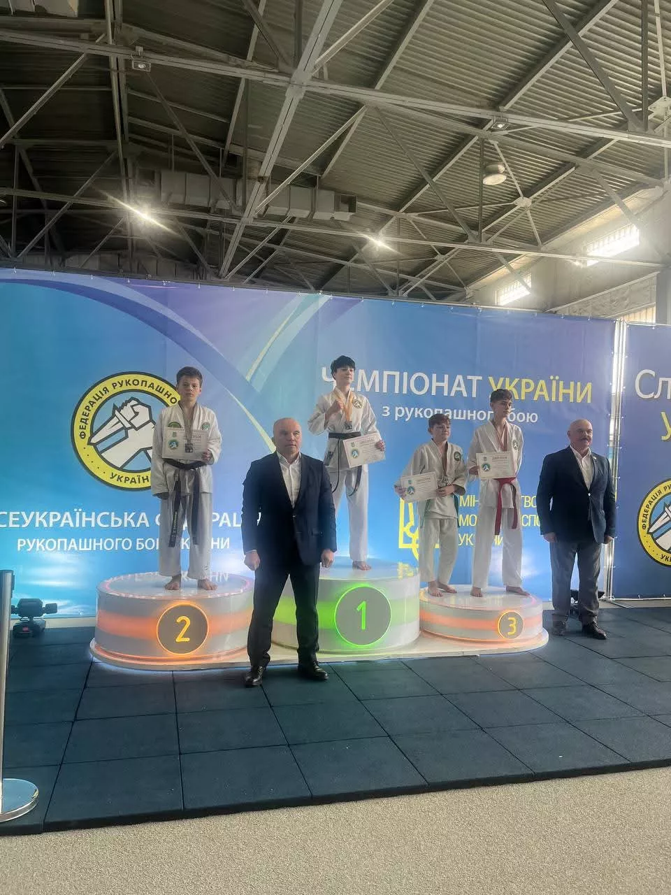 Радомишльські ліцеїсти вибороли призові місця на Чемпіонаті України з рукопашного бою