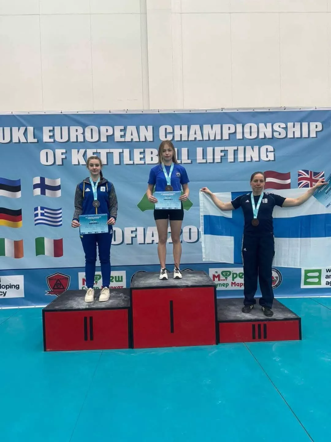 Радомишльська спортсменка Дар'я Мосійчук – чемпіонка Європи з гирьового спорту