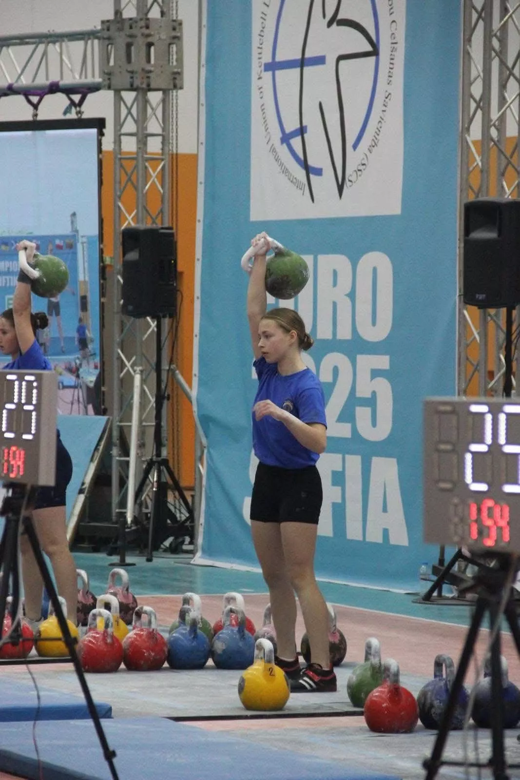 Радомишльська спортсменка Дар'я Мосійчук – чемпіонка Європи з гирьового спорту
