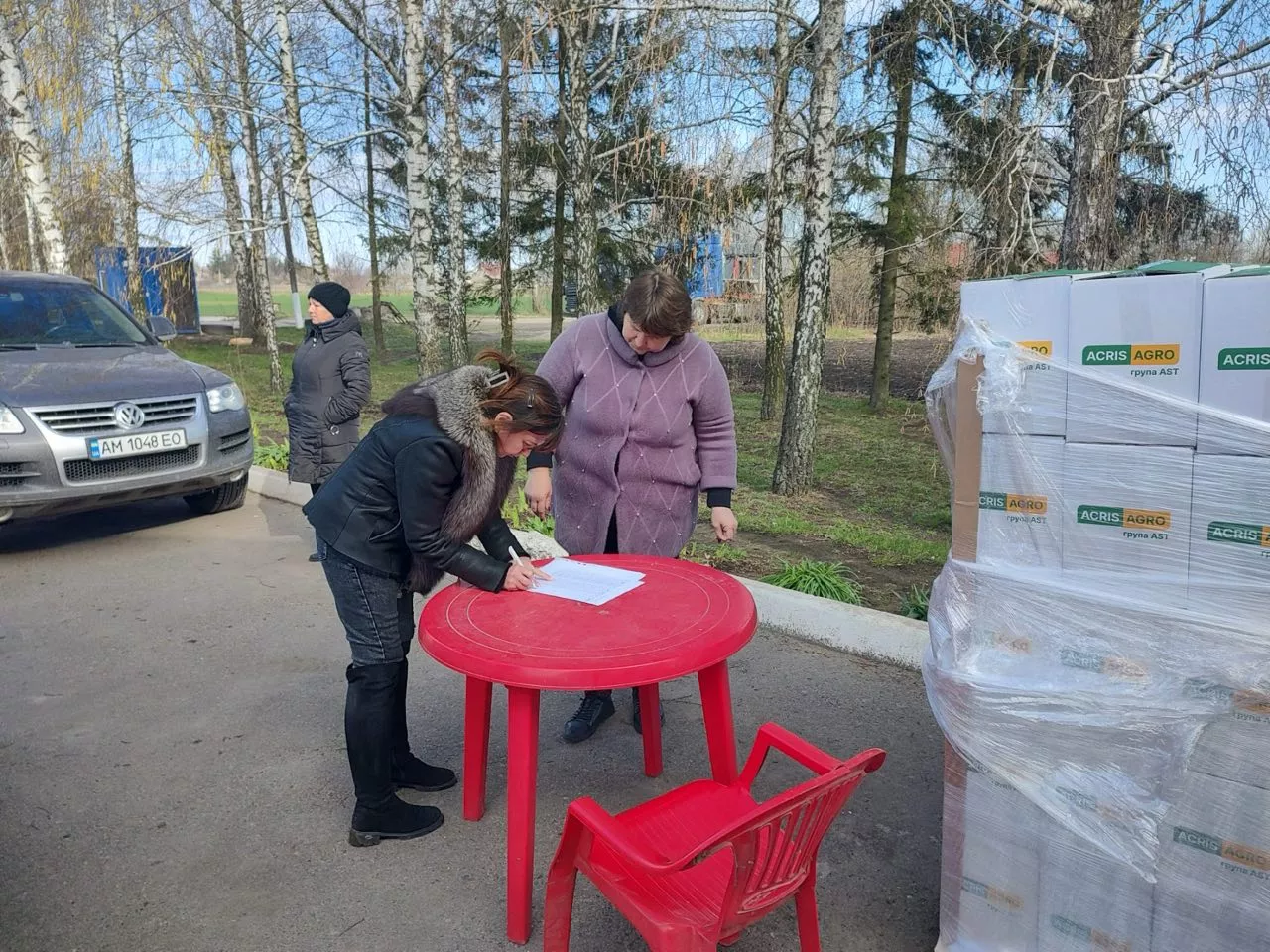 Компанія «Акріс Агро» (група AST) привітала своїх пайовиків з Великоднем