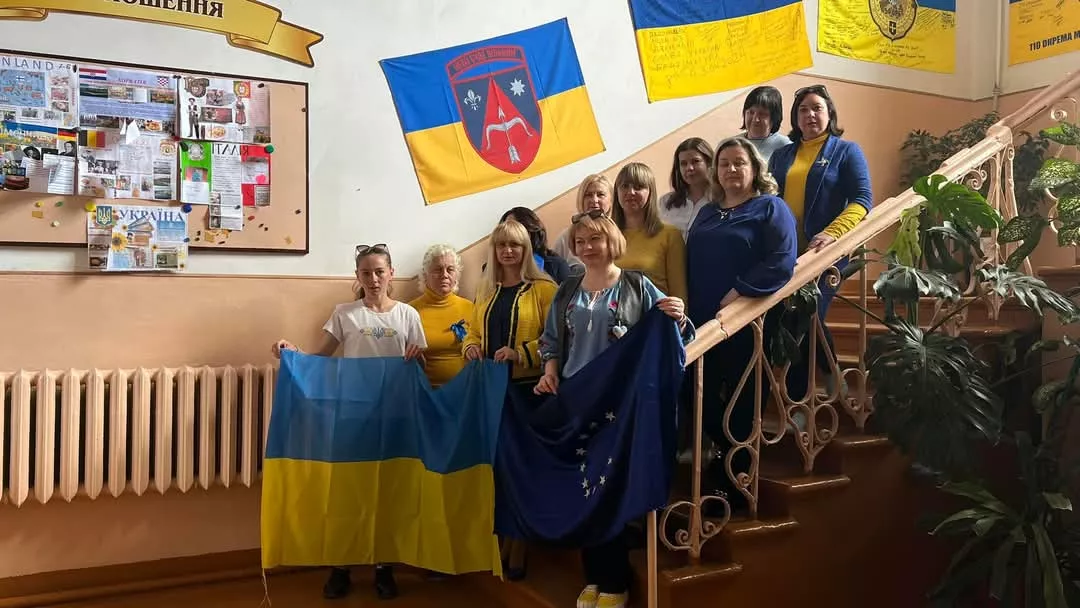Європейське партнерство в дії: Радомишльський ліцей №3 зустрів міжнародних гостей