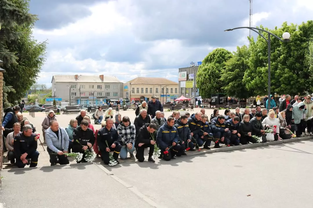Радомишльська громада провела в останню путь свого Героя Станіслава Бродовського