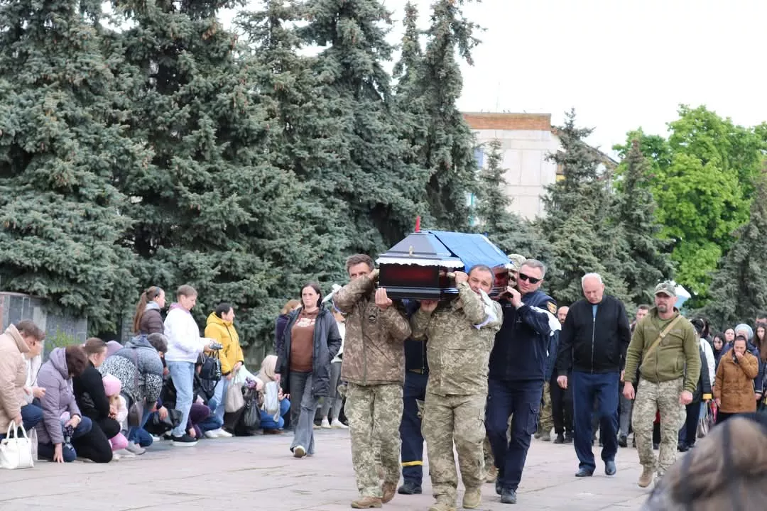 Радомишльська громада провела в останню путь свого Героя Станіслава Бродовського
