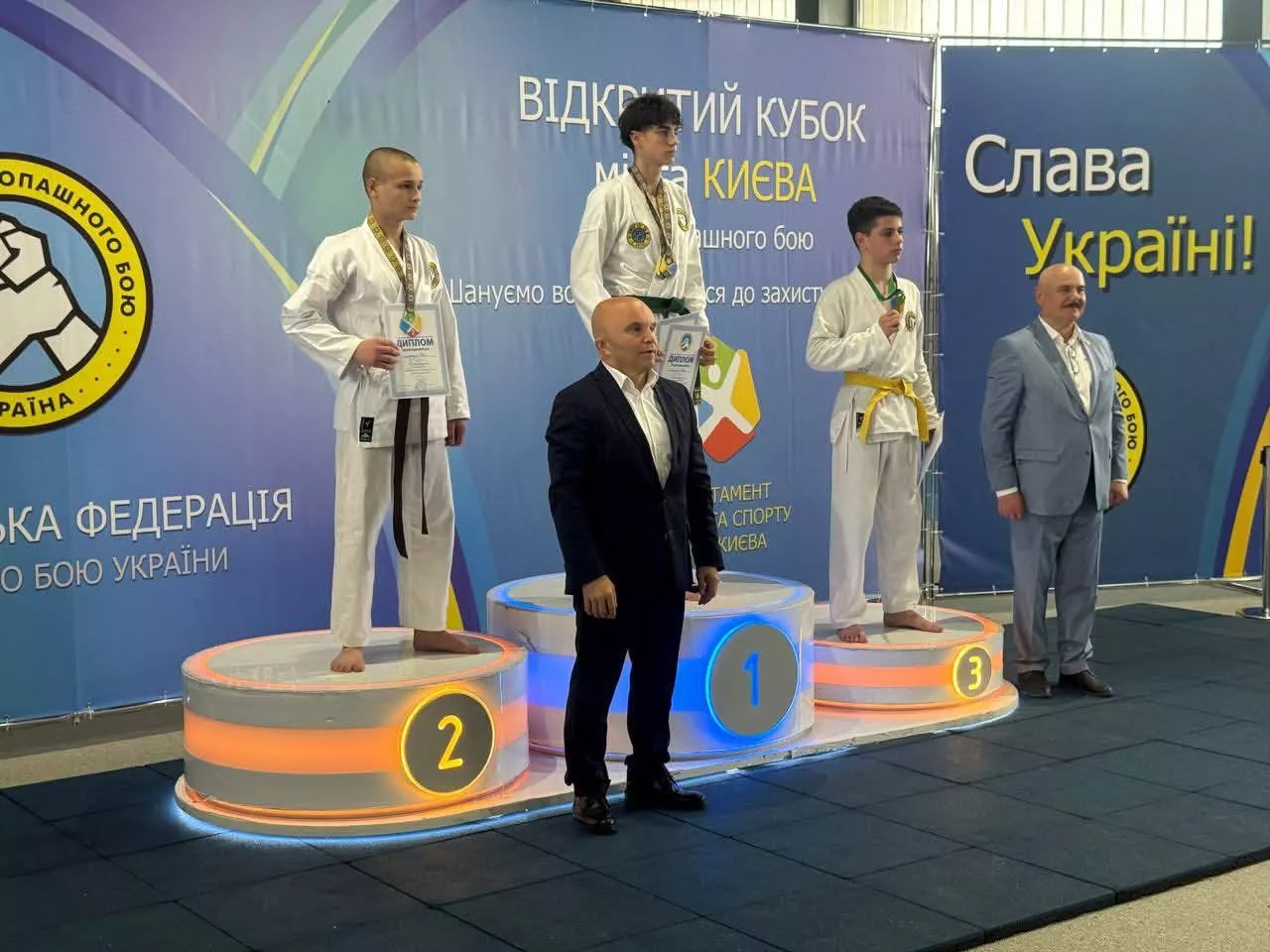 Тріумф радомишльських рукопашників: 11 медалей на Відкритому кубку Києва