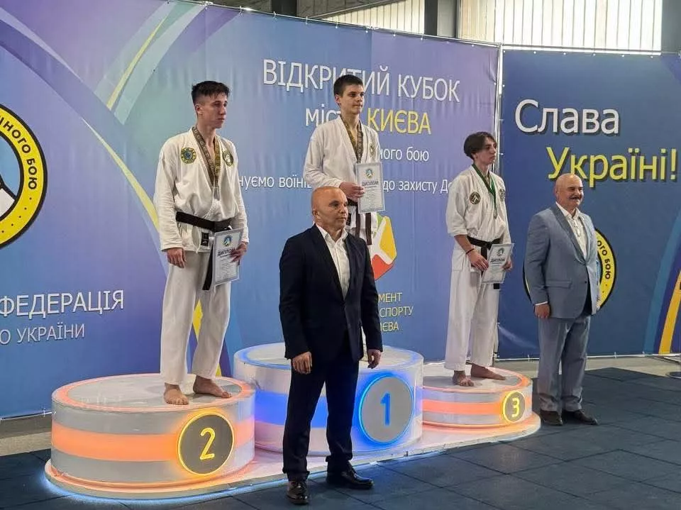 Тріумф радомишльських рукопашників: 11 медалей на Відкритому кубку Києва