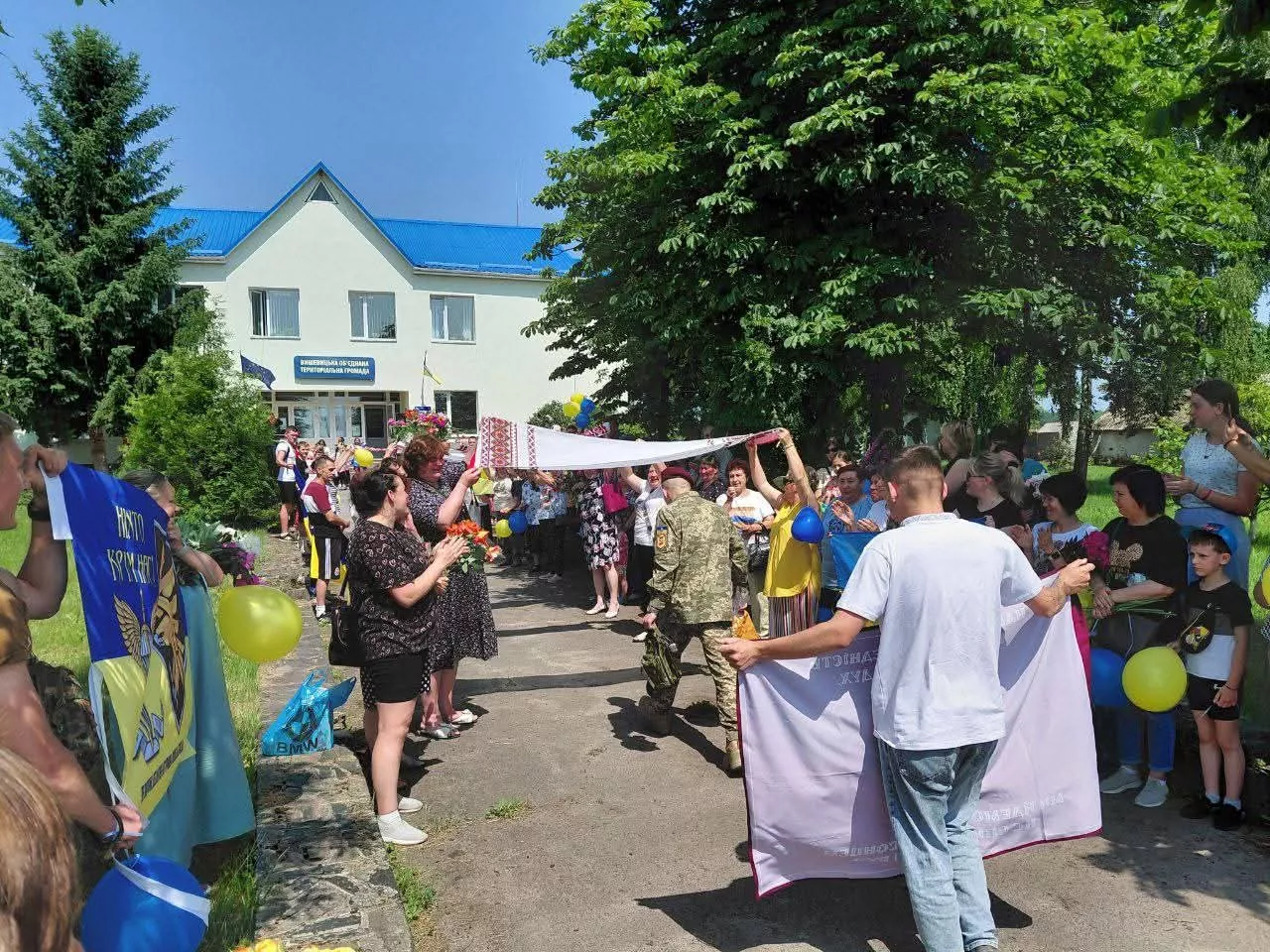 Захисник з Вишевич Артем Тищенко повернувся додому після трьох років полону