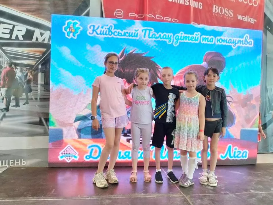 Юні шашкісти Радомишльщини здобули призові місця на ІІ етапі дитячої шашкової ліги у Києві