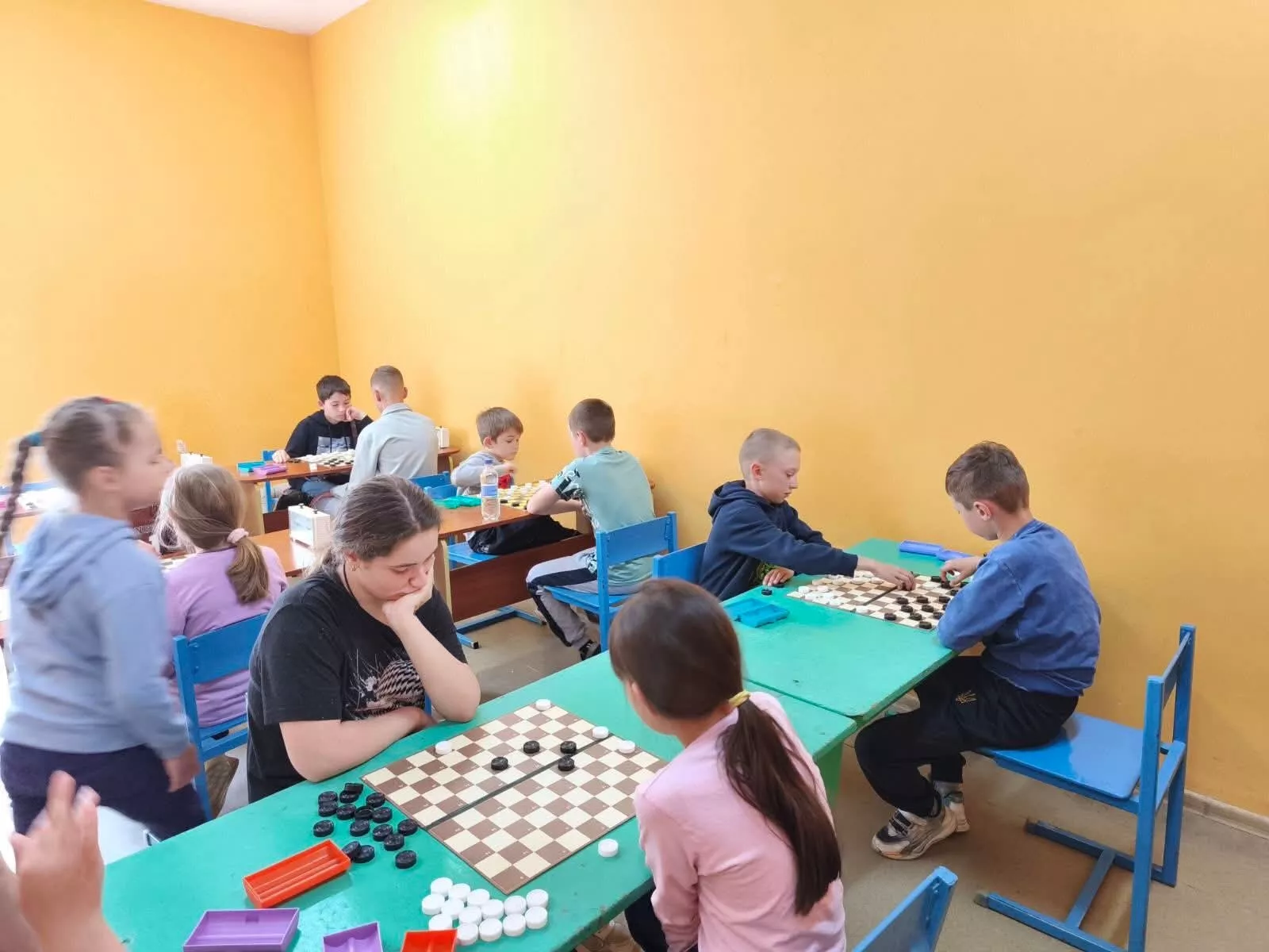 У Радомишлі відбулися напружені змагання з шашок