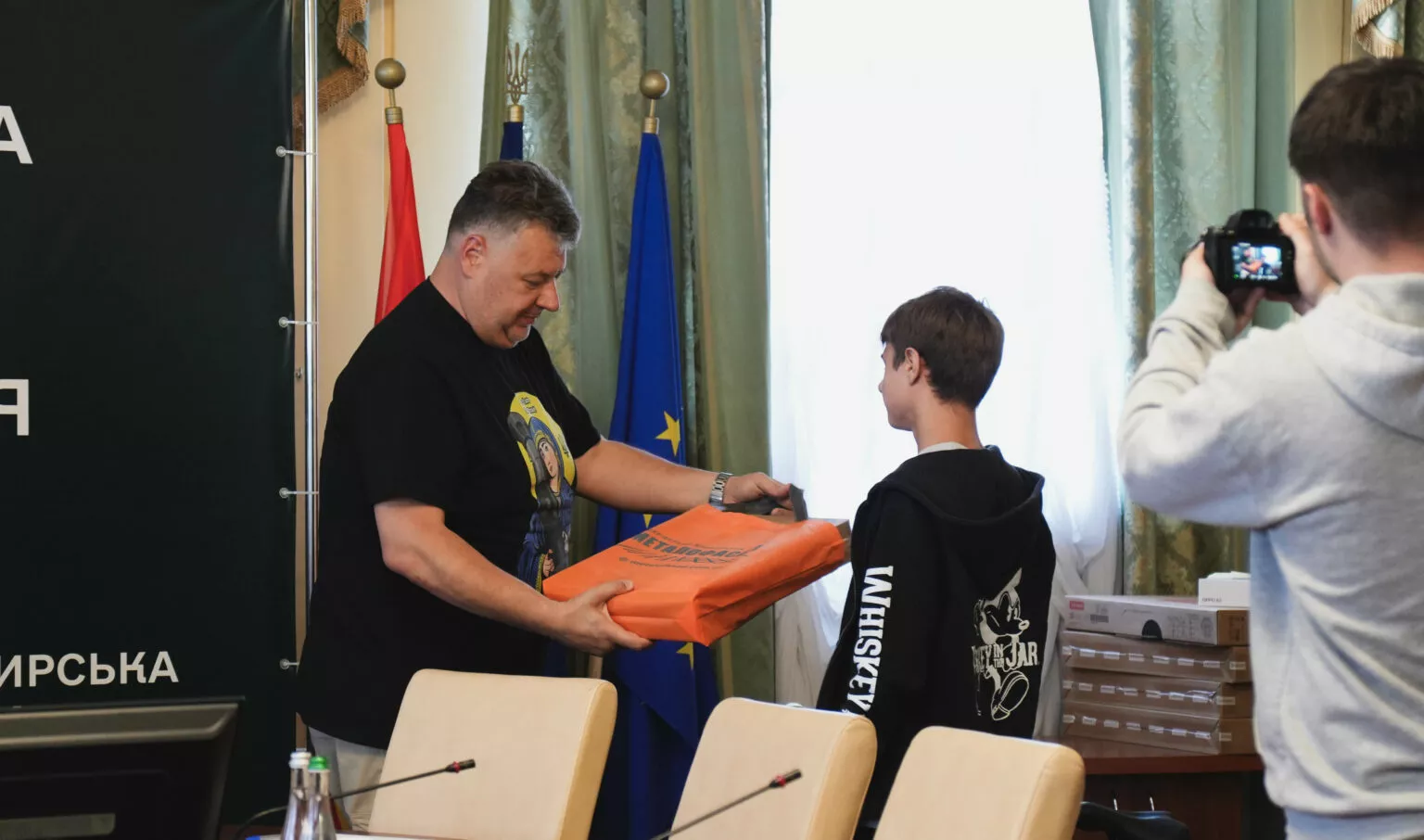 Дітям наших захисників:  У Житомирі відбувся благодійний захід для дітей загиблих захисників України