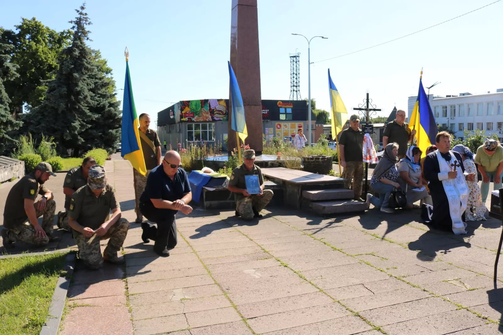 Радомишльська громада прощалась зі своїм Героєм