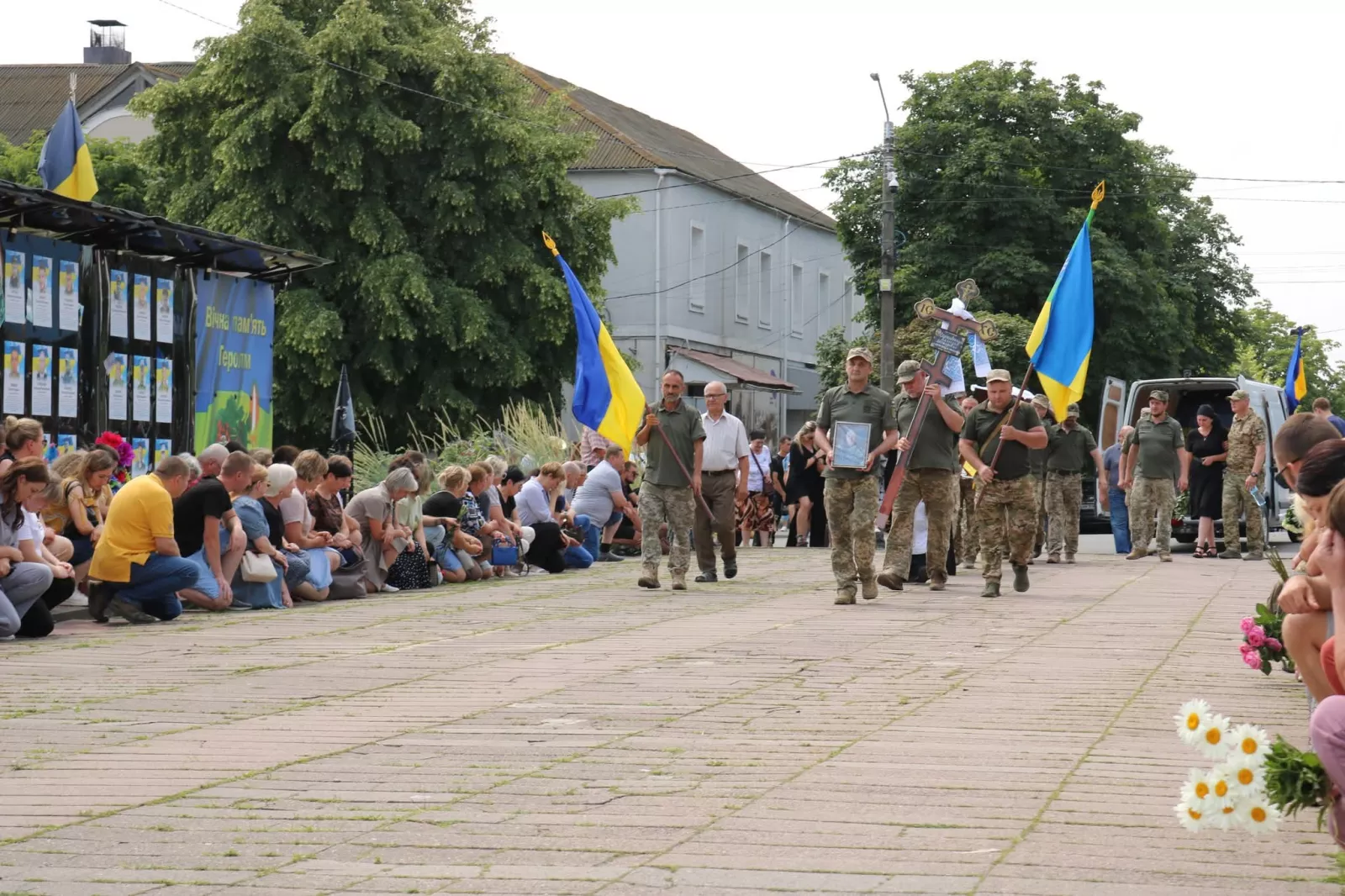 Радомишльська громада знову прощалась зі своїм Героєм
