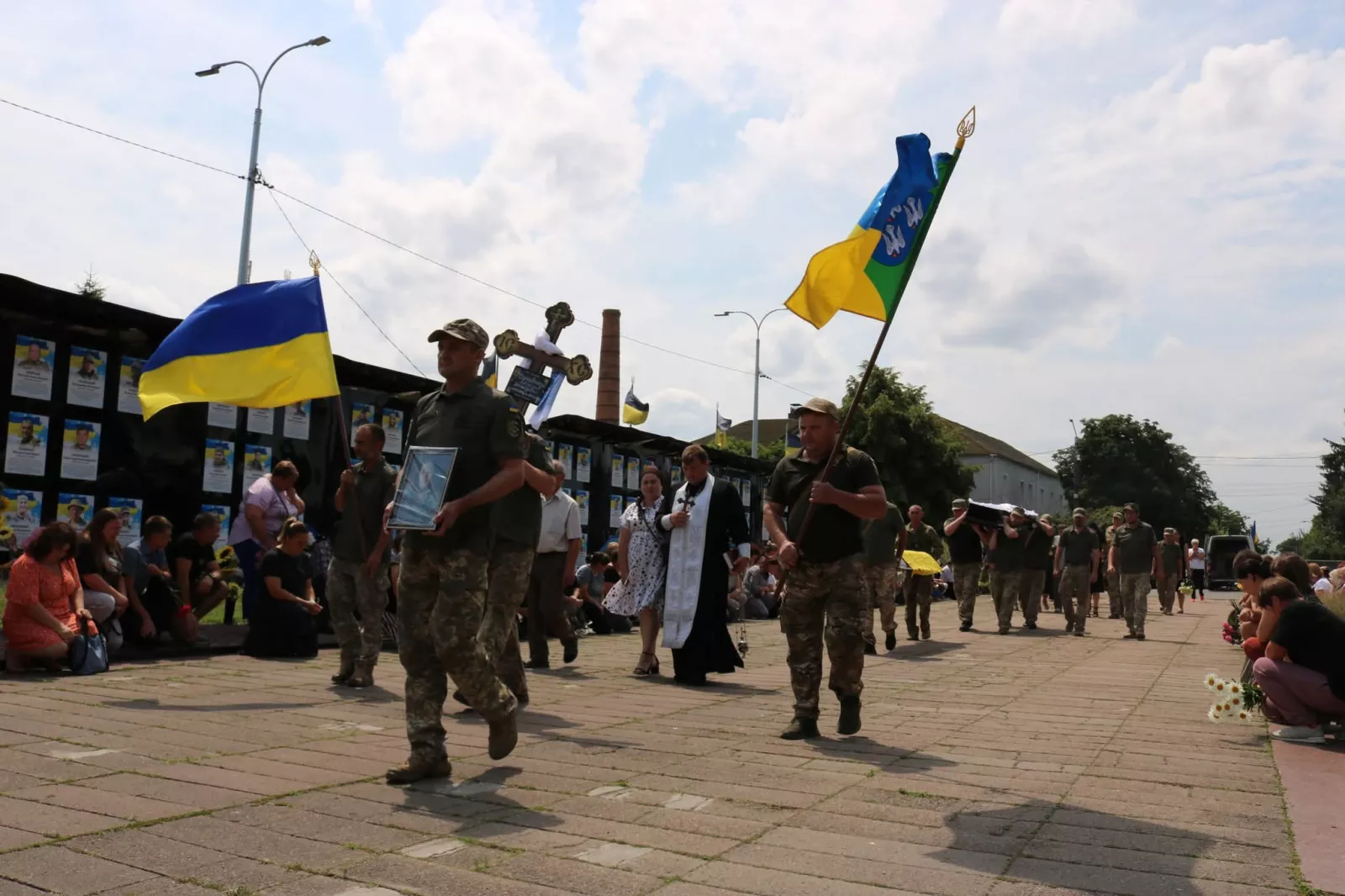 Радомишльська громада знову прощалась зі своїм Героєм
