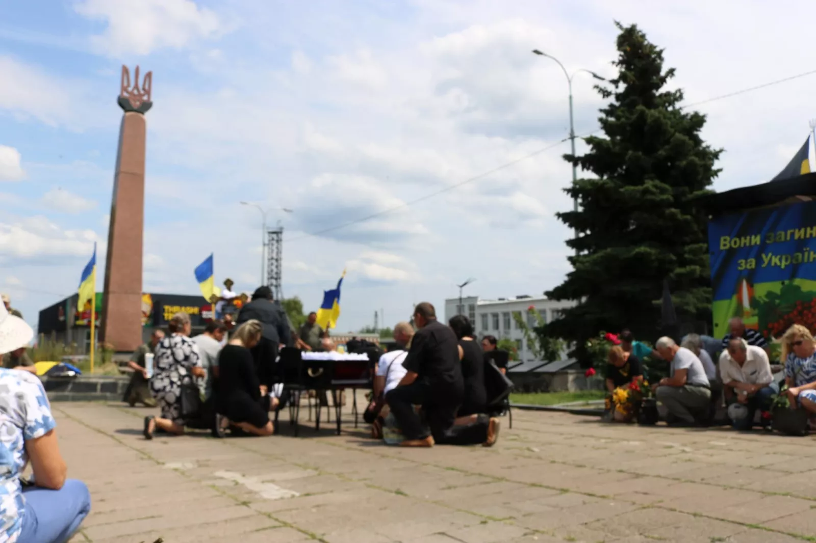 Радомишльська громада знову прощалась зі своїм Героєм