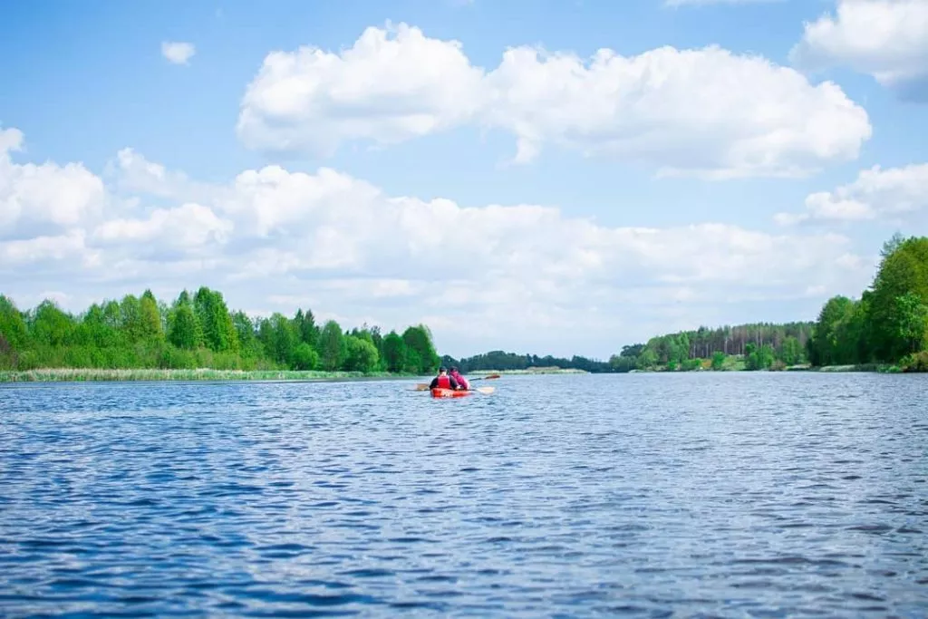 Сплави на каяках річкою Уж у Коростені (Фото)