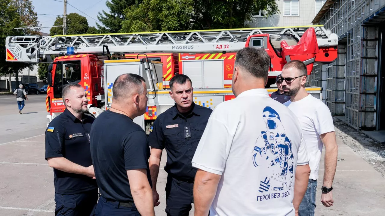 Віталій Бунечко обговорив з керівництвом ДСНС України посилення можливостей рятувальників області