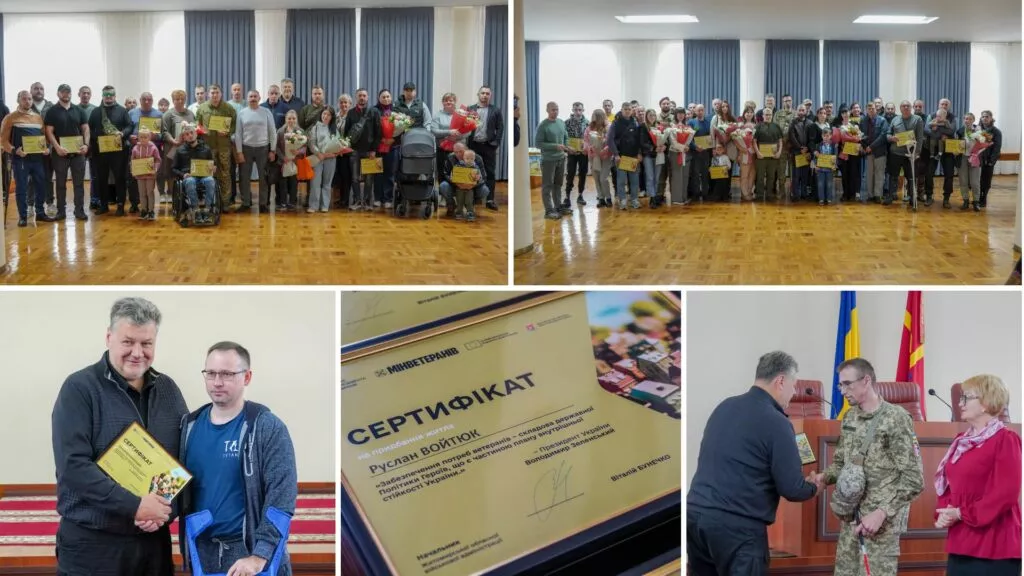Віталій Бунечко вручив сертифікати на житло захисникам та їхнім родинам. ФОТО. ВІДЕО