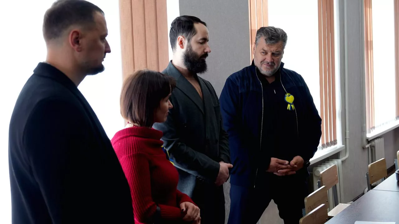 Голова ЖОВА Віталій Бунечко відвідав Бердичівський професійний будівельний ліцей та відкрив Центр ветеранського розвитку