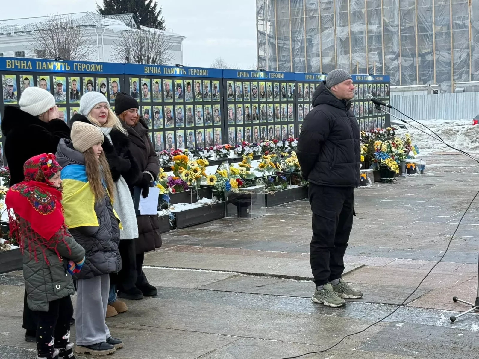 У Малині зустріли захисника, який повернувся з полону