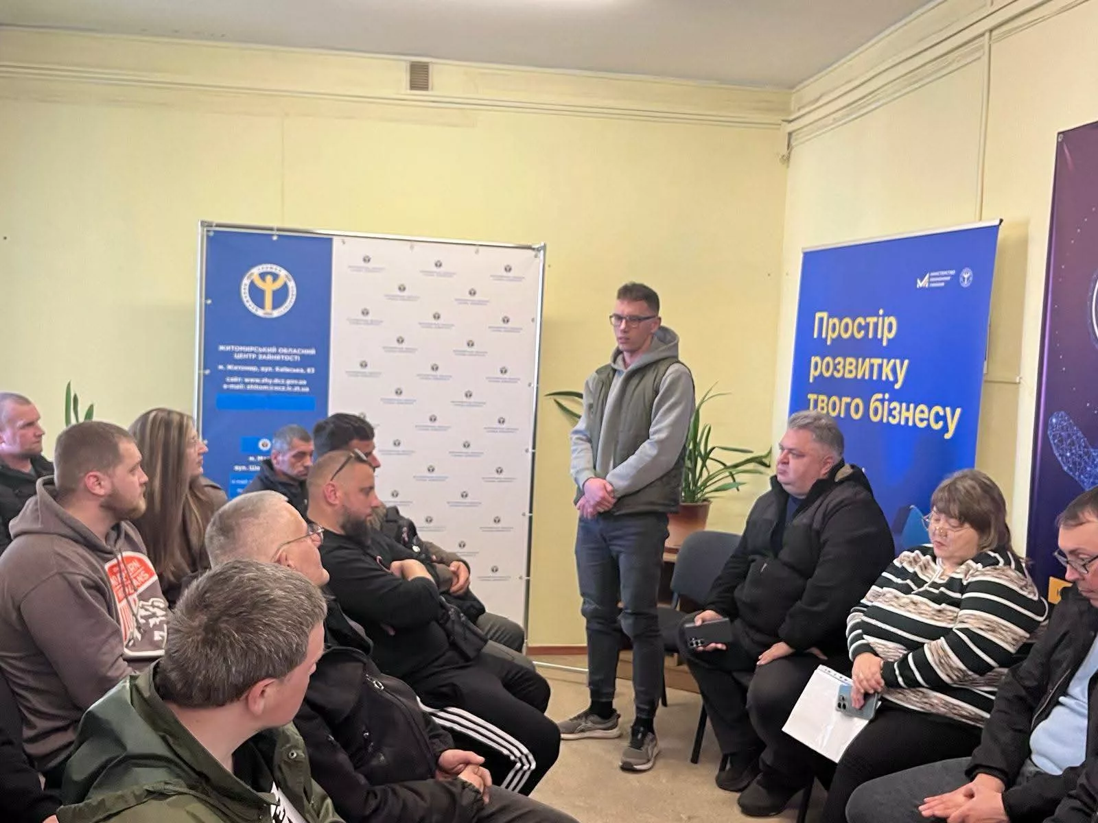 У Малині провели ярмарок вакансій для ветеранів