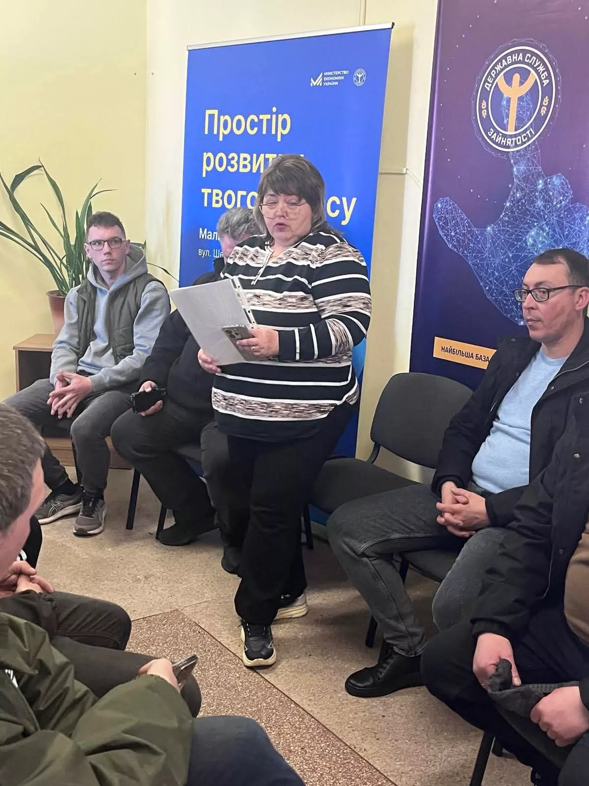 У Малині провели ярмарок вакансій для ветеранів