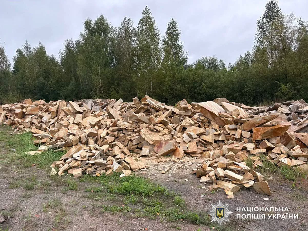 На Житомирщині судитимуть групу за незаконний видобуток пісковика: збитки — понад 16 млн грн