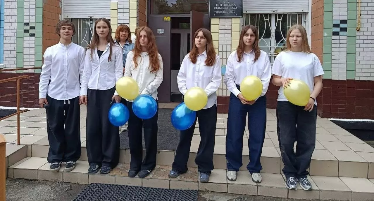 Потіївська громада зустріла Захисника, який повернувся з російського полону
