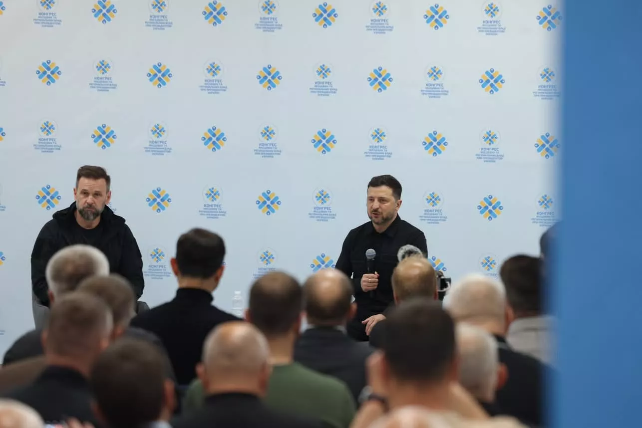 Зеленський обговорив із громадами Полісся безпеку кордону та загрози з боку білорусі