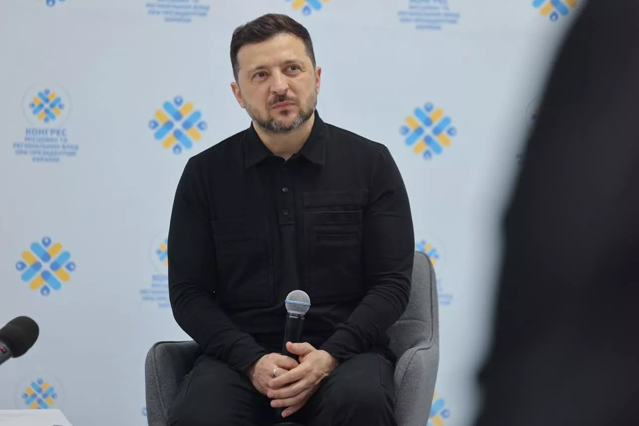 Зеленський обговорив із громадами Полісся безпеку кордону та загрози з боку білорусі
