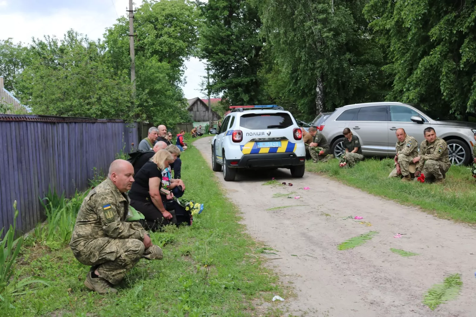  Радомишльщина провела в останню путь Захисника України Олексія Харитончука