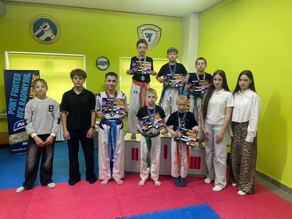 Юні кікбоксери Радомишля змагалися за першість міста на чемпіонаті WAKO