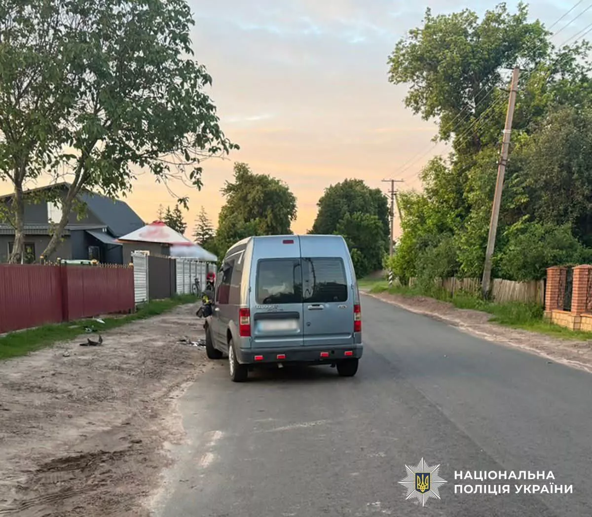  На Коростенщині в ДТП постраждав мотоцикліст: поліція перевіряє водія на стан сп’яніння