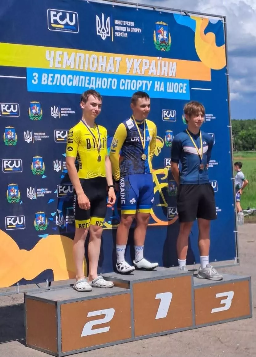 Абсолютне чемпіонство України — у малинського велосипедиста
