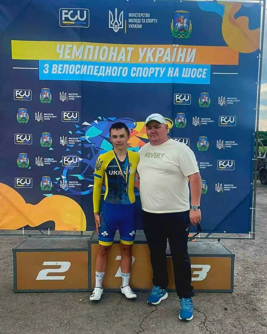 Абсолютне чемпіонство України — у малинського велосипедиста