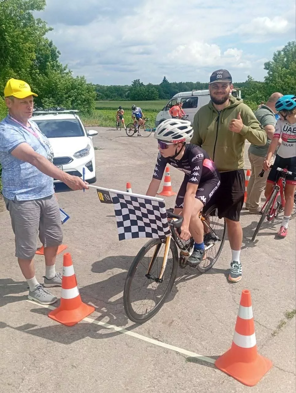 Абсолютне чемпіонство України — у малинського велосипедиста